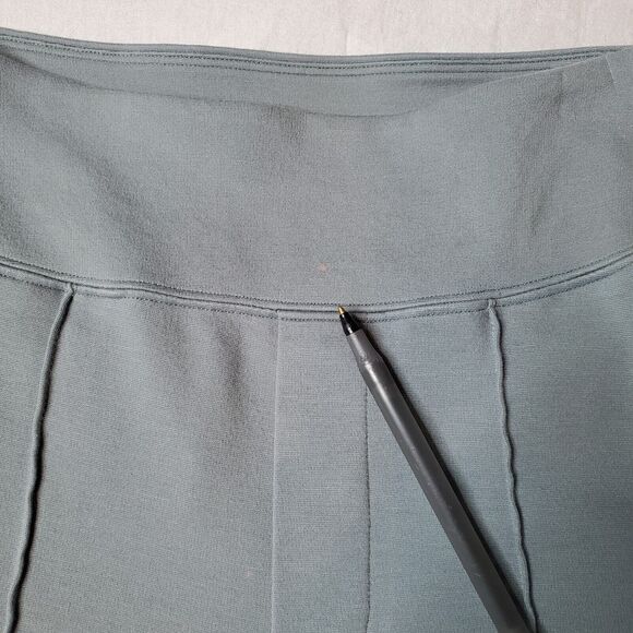 Athleta Women's Size 0 Eastbound Straight Pant Tencel Blend Green 988039 - Picture 10 of 10